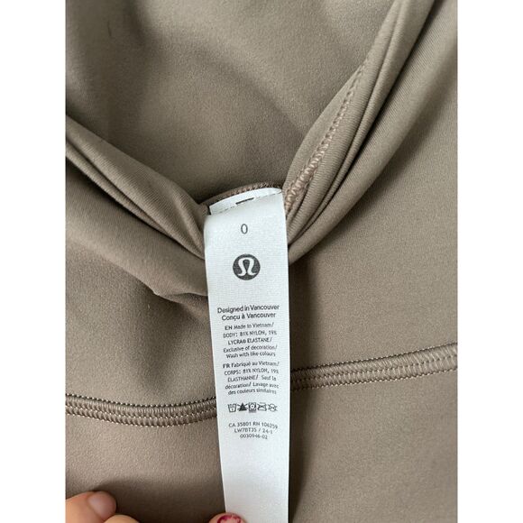 lululemon Align™ High-Rise Short 6" Nomad Size 0 NWT - Picture 7 of 8
